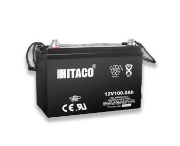 باتری سیلد لید اسید سربی 12 ولت 100 آمپر ساعت هیتاکو (HITACO)- مناسب برای استفاده در تجهیزات پزشکی